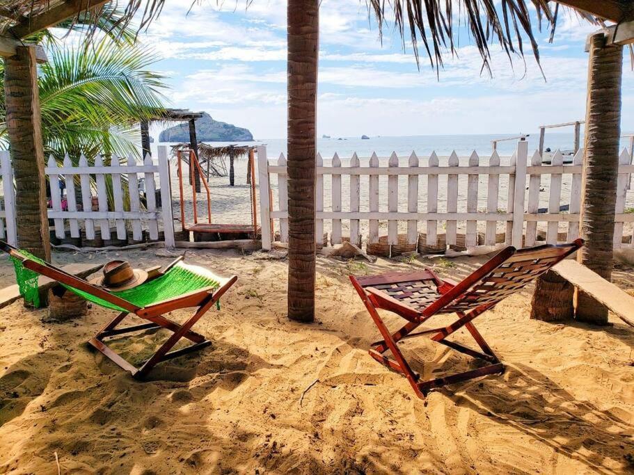 Ferienwohnung Casa A Pie De Playa Isla De La Piedra Mazatlán Exterior foto